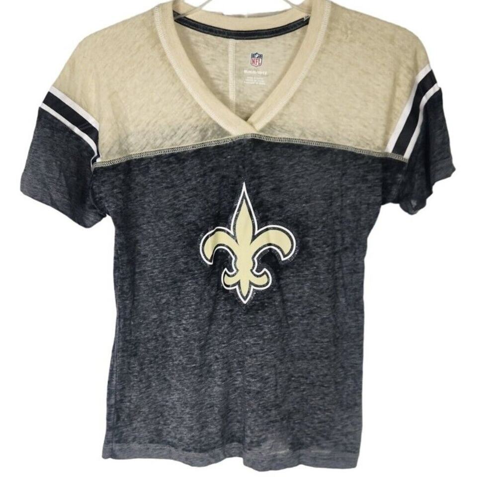 New Orleans Saints Short sleeve girl's medium